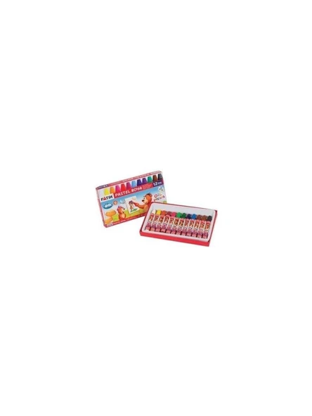 Fatih Pastel Boya 12 Renk 5 Adet - Resim 2
