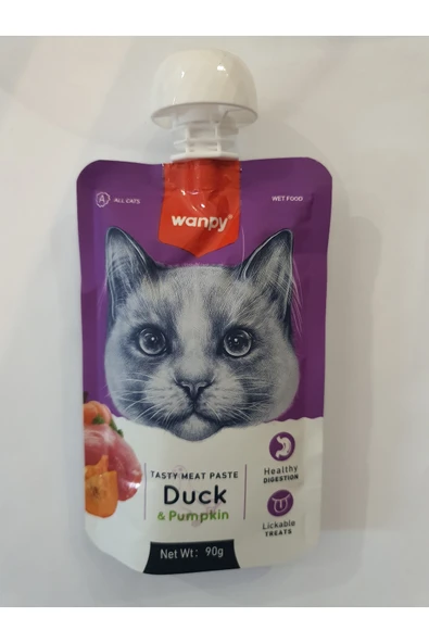PATİLİMARKET kedi ezme ödülü ördek kabaklı 1 adet ürün görseli 1