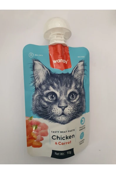 PATİLİMARKET kedi ezme ödülü tavuk havuç 1 adet ürün görseli 1