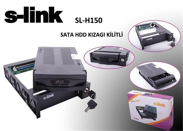 S-Link SL-H150 Sata Hdd Kızağı Kilitli ürün görseli 1
