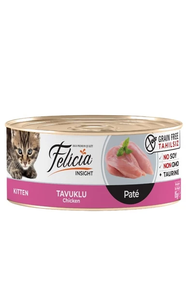 Tahılsız 85 Gr Yavru-tavuklu Kıyılmış Yaş. Kedi Maması ürün görseli 1