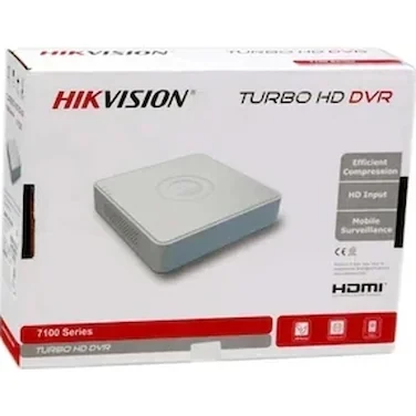 Kayıt Cihazı Hikvision DS-7104HGHI-K1 4 Kanal 2MP 1080N AHD TVI ürün görseli 1