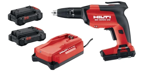 Hilti SD 5000-A22 Akülü Alçıpan Vidalama Makinesi ürün görseli 1