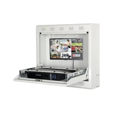 LANDE W:580 H:550 D:160 EKONOMIK DVR TIP INDOOR KUTU (BEYAZ) ürün görseli 1