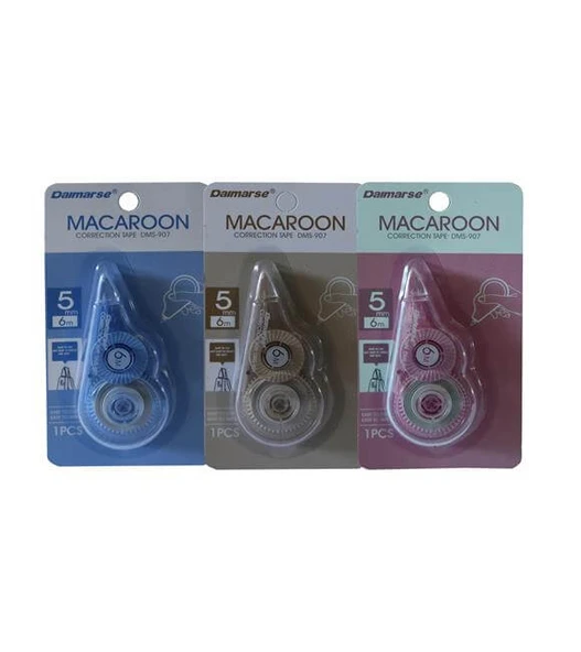 E&D Ofis Macaroon Şerit Silici 5mmx6m - 1 Adet / DMS-907 ürün görseli 1