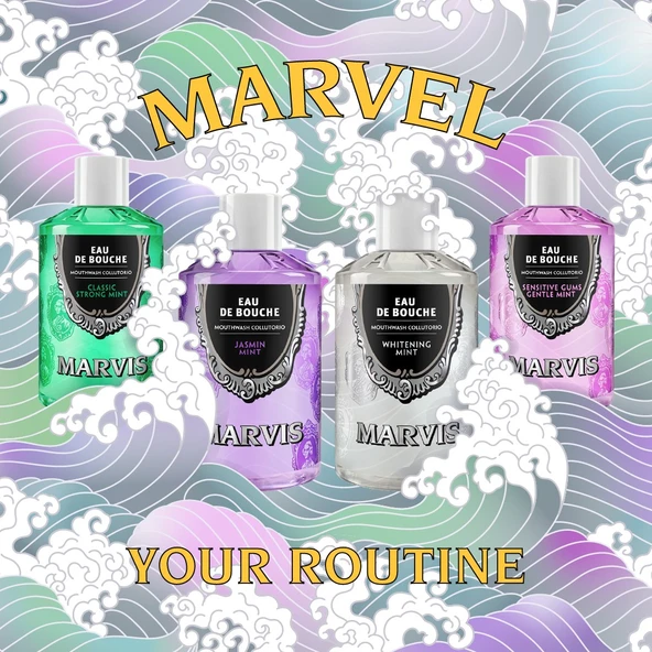 Marvis Jasmin Mint Ağız Bakım Suyu -  400 ML - Resim 5