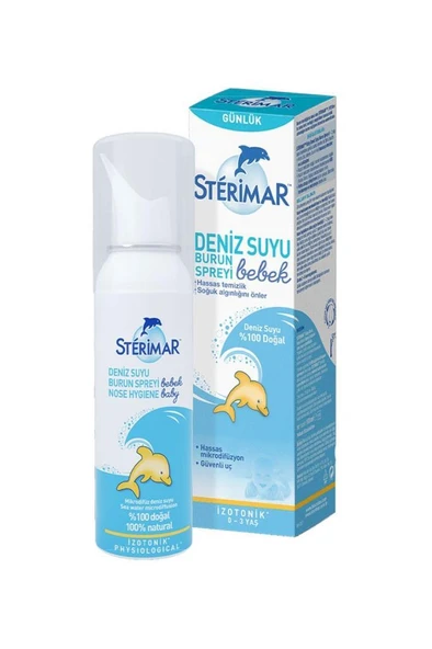 Sterimar Baby Deniz Suyu Burun Spreyi 50 ml ürün görseli 1