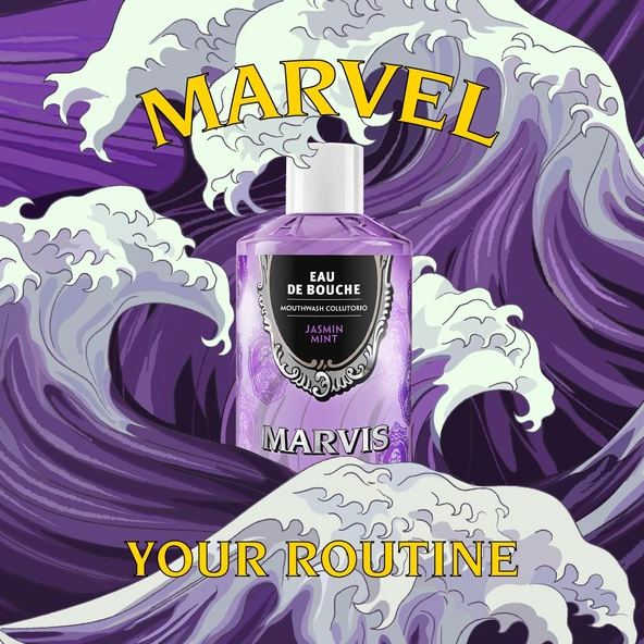 Marvis Jasmin Mint Ağız Bakım Suyu -  400 ML - Resim 3