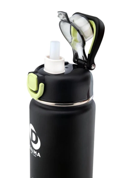 DAİMA KEEPGO TERMOS SİYAH 750ML - Resim 3