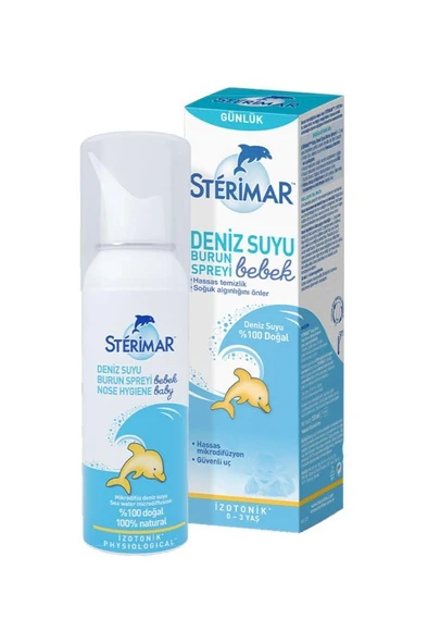 Sterimar Baby Deniz Suyu Burun Spreyi 100 ml ürün görseli 1
