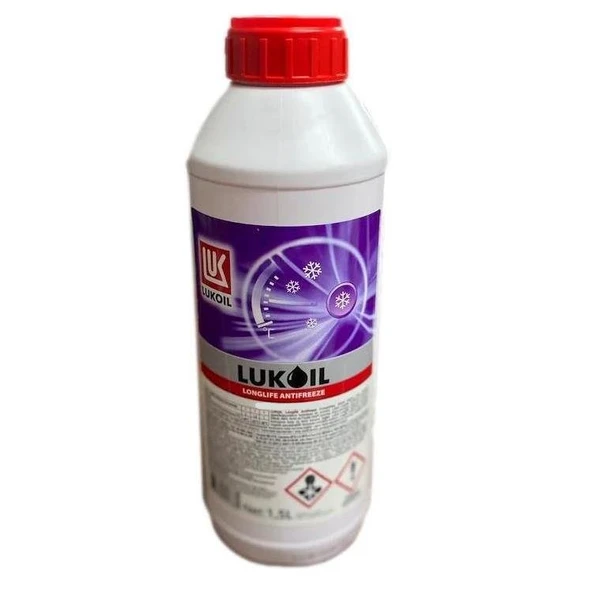Lukoil Etil Glikol Bazlı Kırmızı Antifriz 1,5 LT ürün görseli 1