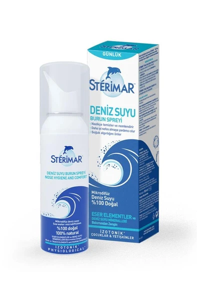 Sterimar Deniz Suyu Burun Spreyi 100 ml ürün görseli 1