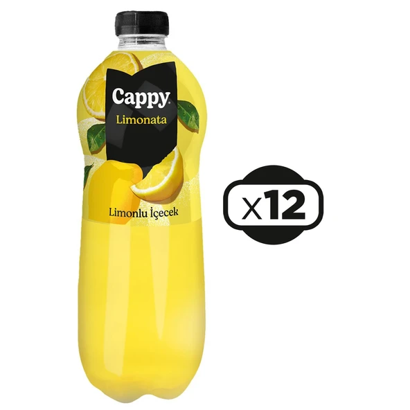 Cappy Limonata 1 lt x 12 Adet ürün görseli 1