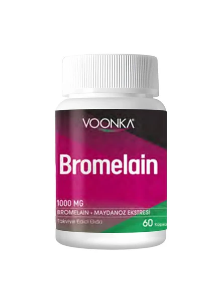 Voonka Bromelain 1000 mg 60 Kapsül ürün görseli 1