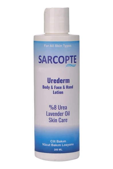 sarcopte urederm body & face & hand lotion ürün görseli 1