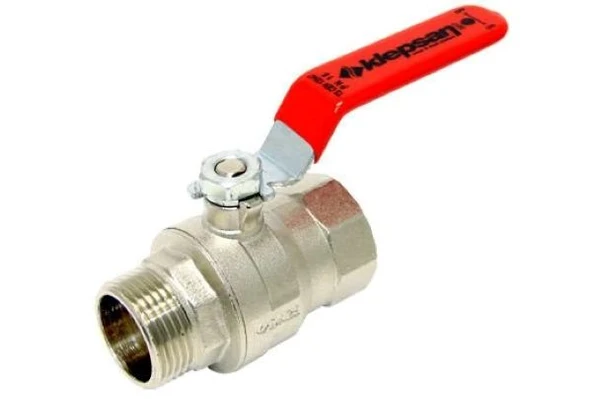 Klepsan 308 Tam Geçişli Küresel Vana Dış Dişli Ts 13547 2" ürün görseli 1