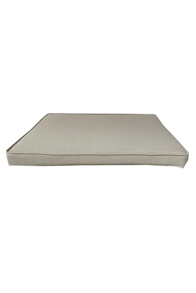 Koton Krem Fitilli 54x45 Cm Ölçüsünde 1 Parça Sandalye Koltuk Minder ürün görseli 1