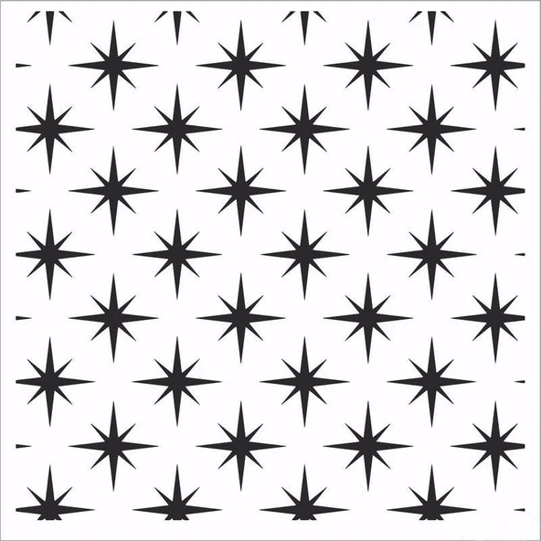 HDM167 Home Dekor Midi Stencil (25X25) ürün görseli 1