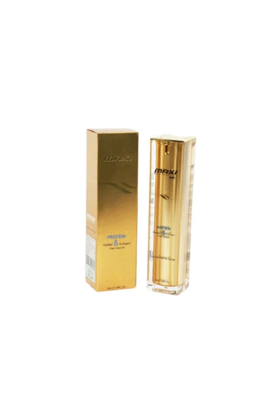 MAXİ BIO Gold Protein Keratin &collagen Hair Serum 50 ml ürün görseli 1