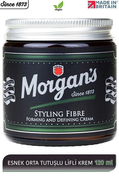 MORGAN'S POMADE Morgan's Styling Fibre Orta Tutuş Şekillendirici Saç Bakım Kremi 120 ml ürün görseli 1