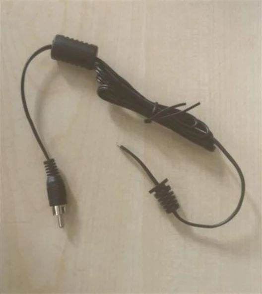Weko Yerli Üretim 1.2 Metre Tos Rca Konnektörlü Uydu Santralleri İçin Yedek Adaptör Kablosu ürün görseli 1