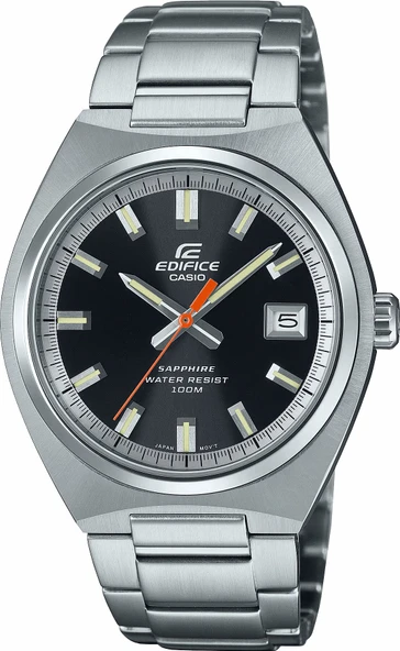 Casio Edifice EFB-109D-1AVDF Quartz Çelik Gri Siyah Kadran 39 mm Erkek Kol Saati ürün görseli 1