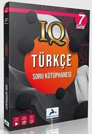 7. Sınıf Türkçe IQ Soru Kütüphanesi Paraf Yayınları ürün görseli 1