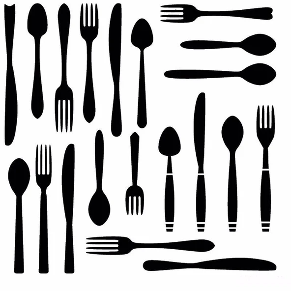 HOME DECOR MİNİ STENCIL HDM-183 25X25 ürün görseli 1