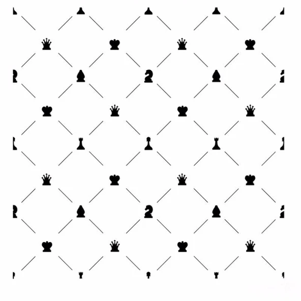 HOME DECOR MİNİ STENCIL HDM-188 25X25 ürün görseli 1