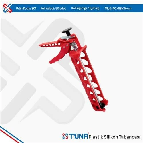 TUNA 301 PLASTİK SİLİKON TABANCASI 1.KALİTE ürün görseli 1