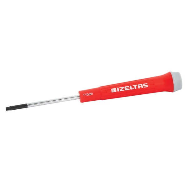 İZELTAŞ ELEKTRONİKÇİ TİP KLEMENS TORX UÇLU TORNAVİDA T8X60 ürün görseli 1