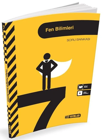 7. Sınıf Fen Bilimleri Soru Bankası Hız Yayınları ürün görseli 1