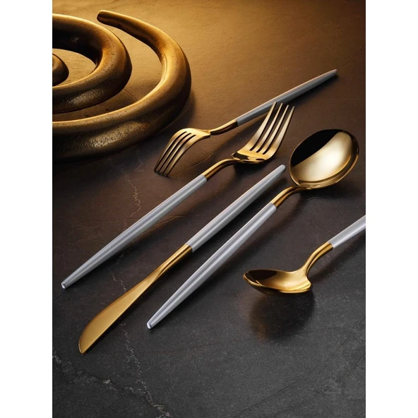 Aryıldız Versay White/gold Ckb Set 36P ürün görseli 1