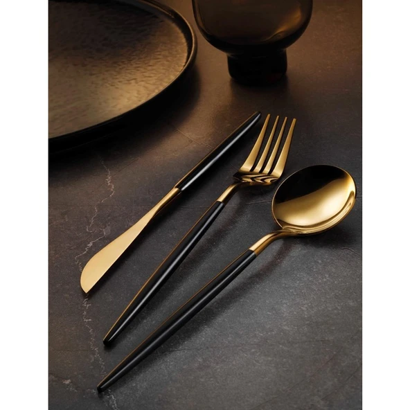 Aryıldız Versay Black/gold Ckb Set 36P ürün görseli 1