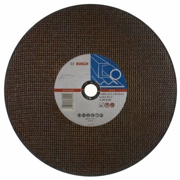 BOSCH EXPERT FOR 350X25,40X2,8 METAL DÜZ KESİCİ TAŞ ürün görseli 1
