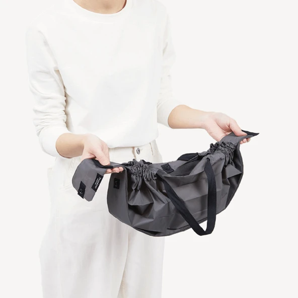 Shupatto Compact Bag - M - Sumi - Resim 4