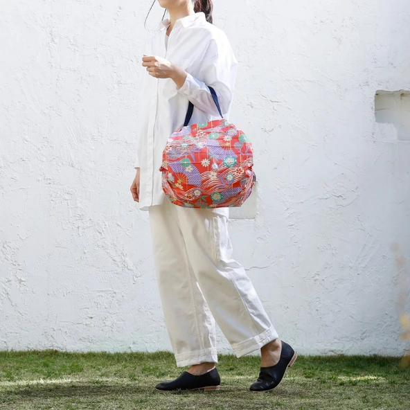 Shupatto Compact Bag - M - Ougi - Resim 8