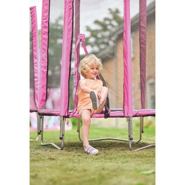 Plum File Korumalı Trambolin - 4 ft - Pembe - Resim 4