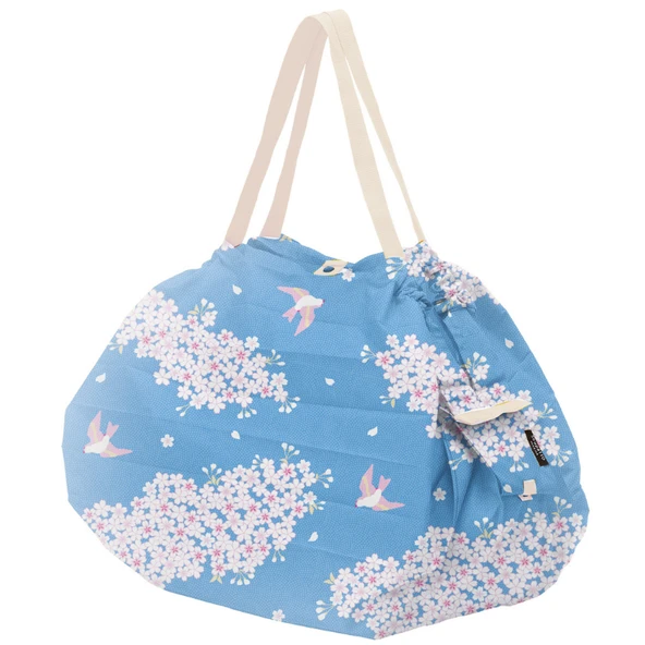 Shupatto Compact Bag - L - Hana ni Tori ürün görseli 1