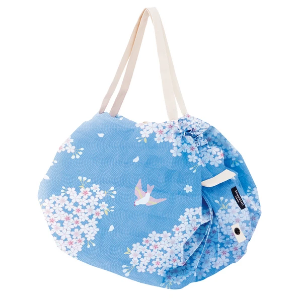 Shupatto Compact Bag - M - Hana ni Tori ürün görseli 1