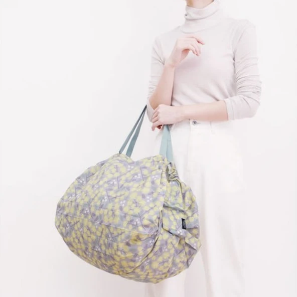 Shupatto Compact Bag - L - Hana - Resim 5