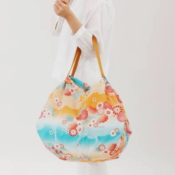 Shupatto Compact Bag - L - Nagare Gumo - Resim 2