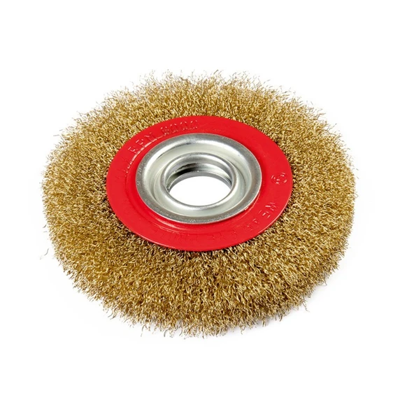 SAÇAKLI DAİRE FIRÇA 125mm ürün görseli 1