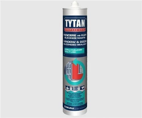 TYTAN SİLİKONİZE MASTİK SİYAH 500 GR 10049325 ürün görseli 1