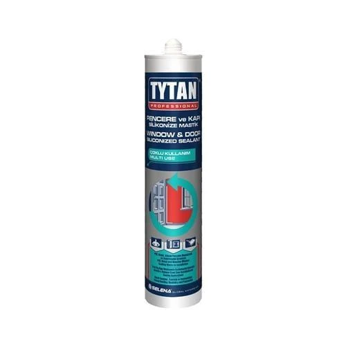TYTAN SİLİKONİZE MASTİK BEYAZ 500 GR ürün görseli 1