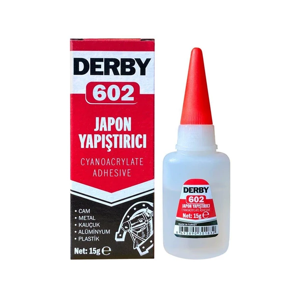 DERBY 602 GENEL AMAÇLI JAPON YAPIŞTIRICI 15 GR ürün görseli 1