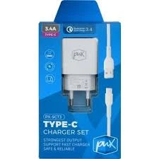 PUX PX-SCT3 3.4A USB TO TYPE-C HIZLI ŞARJ ALETİ ürün görseli 1