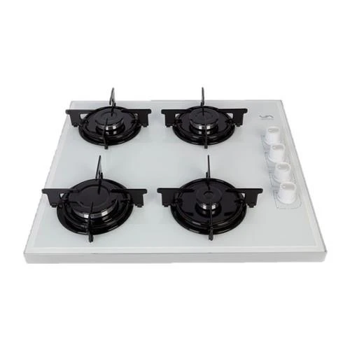 VENTİNO 2061 NG LED YANDAN DÜĞ.BEYAZ CAM SETÜSTÜ OCAK ürün görseli 1