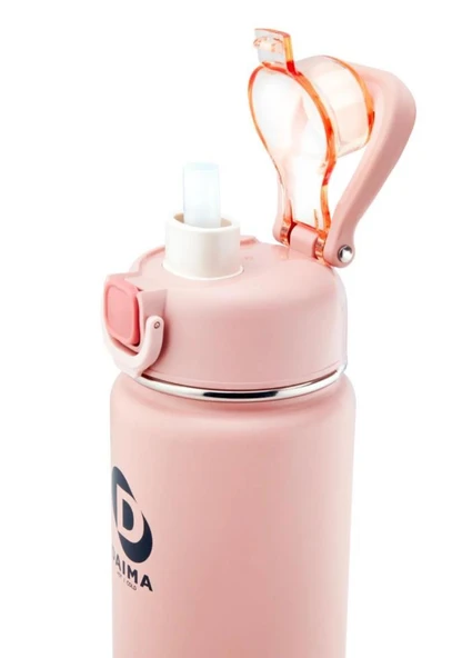 DAİMA KEEPGO TERMOS PEMBE 750ML - Resim 3