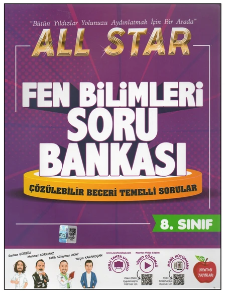 NEWTON 8.SINIF ALL STAR FEN BİLİMLERİ ürün görseli 1
